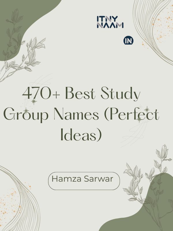 Best Study Group Names