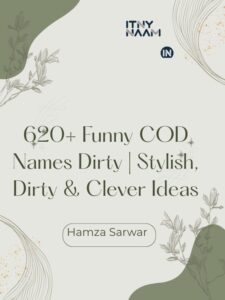 Funny COD Names