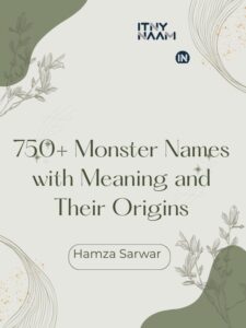 Monster Names
