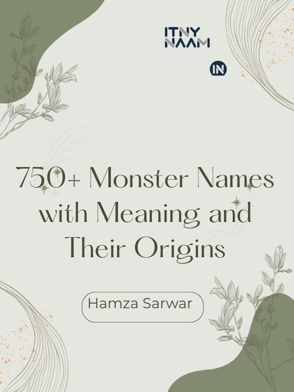 Monster Names