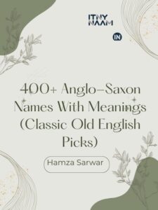 Anglo-Saxon Names
