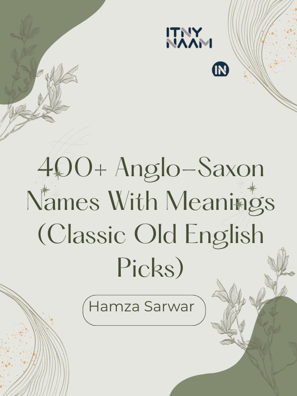 Anglo-Saxon Names