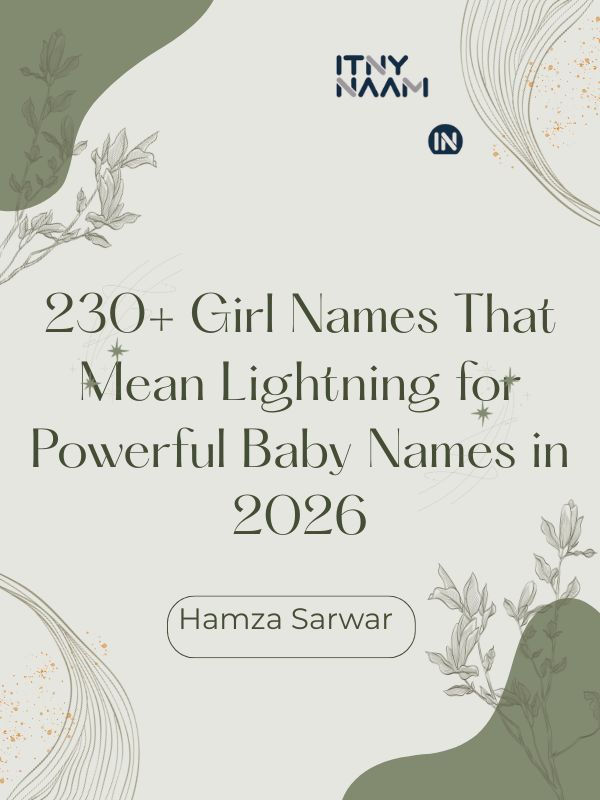 Girl Names That Mean Lightning