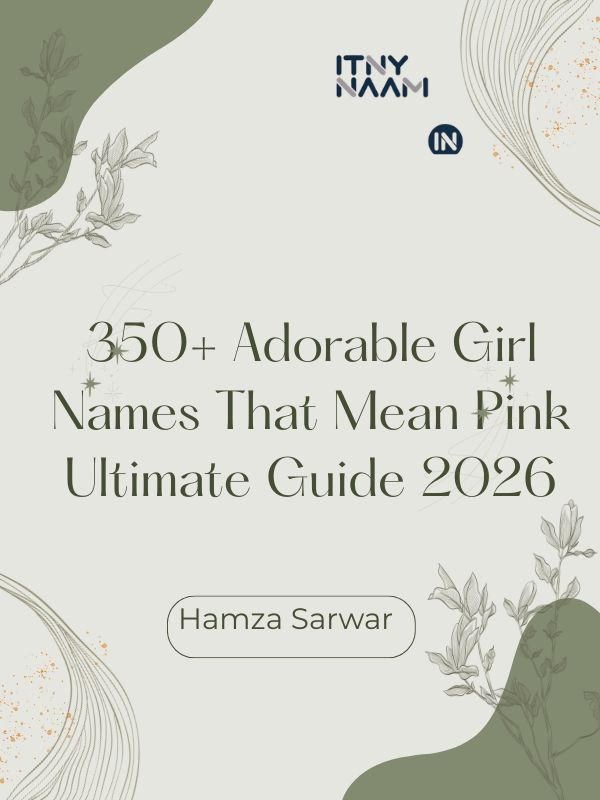 Girl Names That Mean Pink
