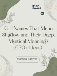Girl Names That Mean Shadow