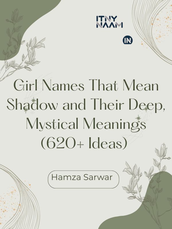Girl Names That Mean Shadow