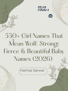 Girl Names That Mean Wolf
