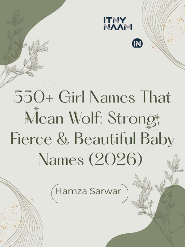 Girl Names That Mean Wolf