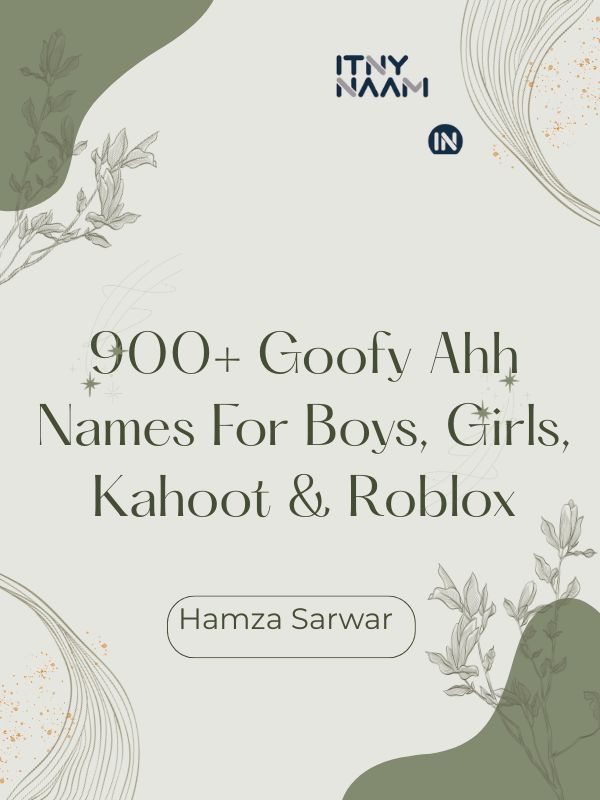 Goofy Ahh Names