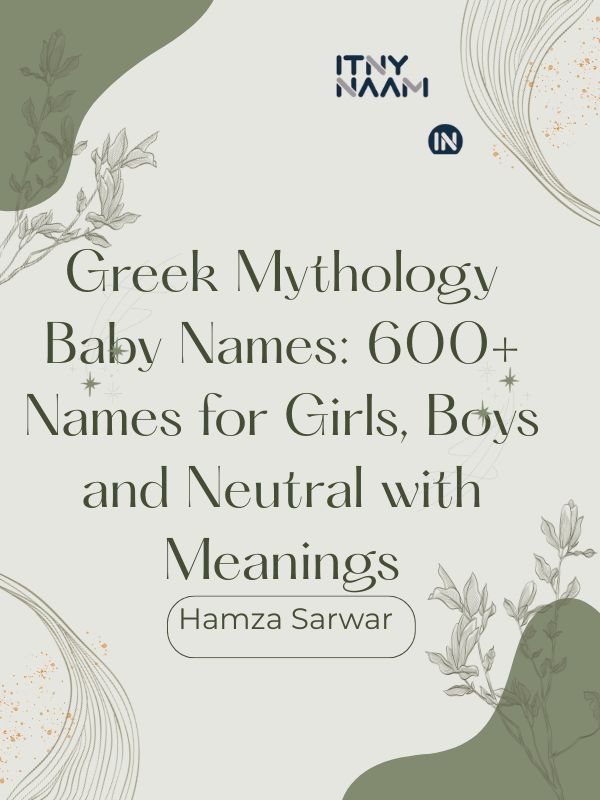 Greek Mythology Baby Names