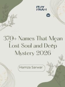 Names That Mean Lost Soul