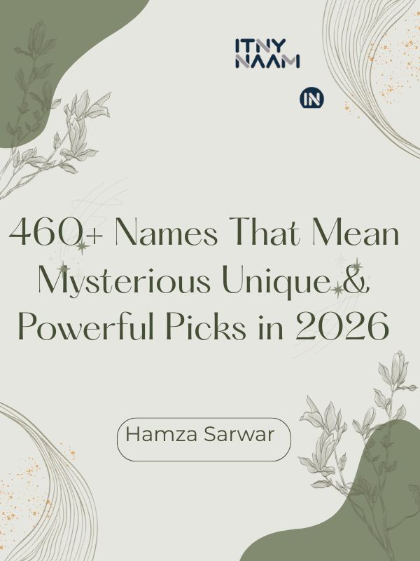 Names That Mean Mysterious