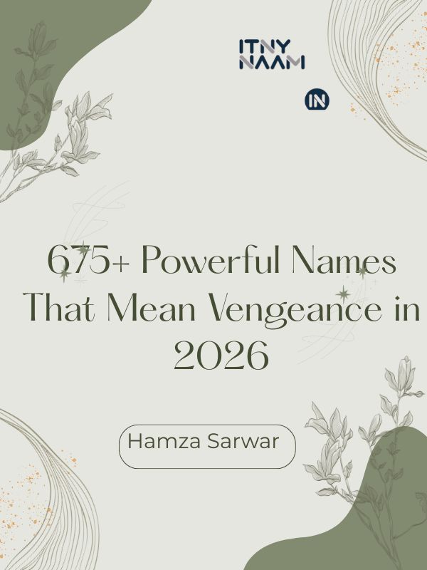 Names That Mean Vengeance