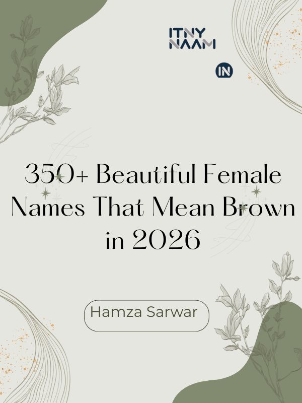 Female Names That Mean Brown