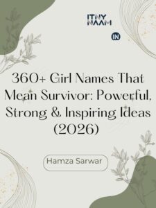Girl Names That Mean Survivor