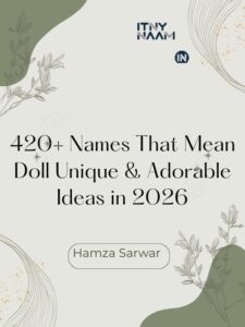 Names That Mean Doll