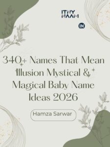 Names That Mean Illusion