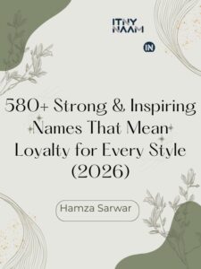 Names That Mean Loyalty