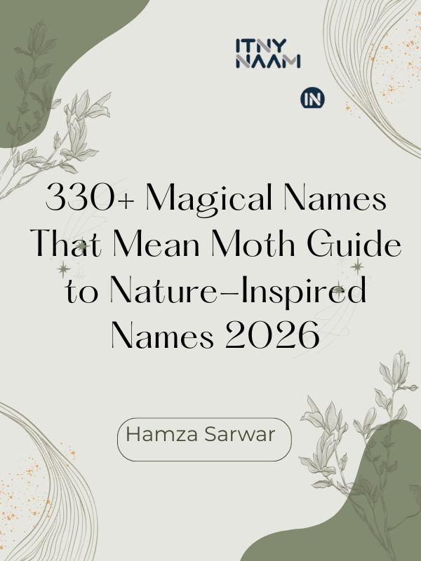 Names That Mean Moth