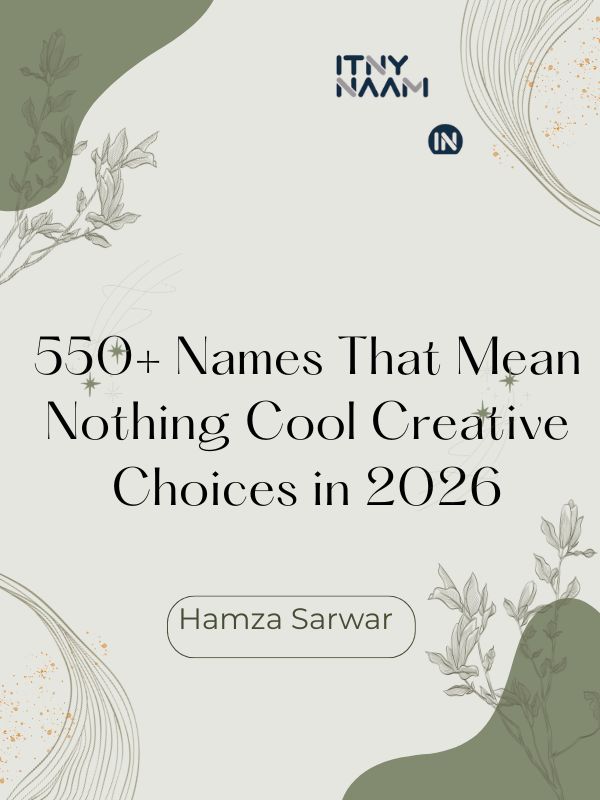 Names That Mean Nothing