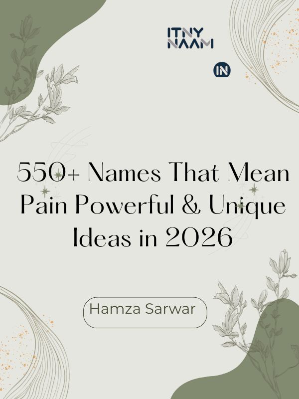 Names That Mean Pain