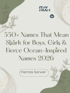 Names That Mean Shark