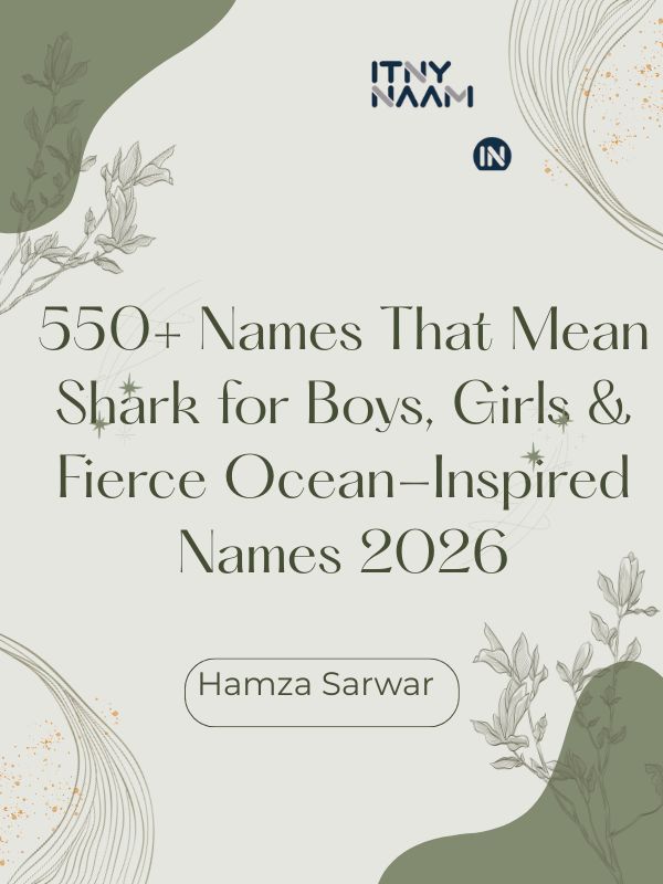 Names That Mean Shark