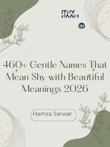 Names That Mean Shy