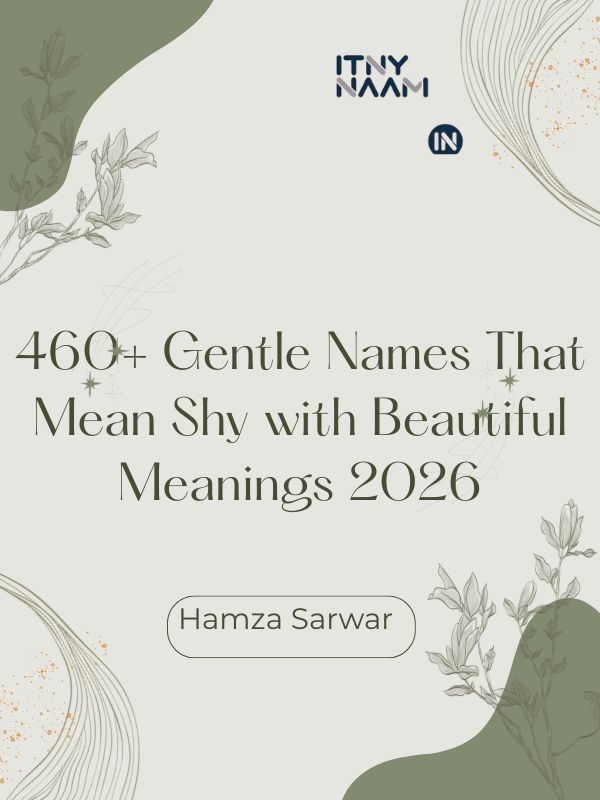 Names That Mean Shy