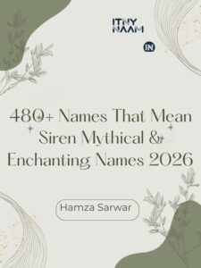 Names That Mean Siren