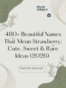 Names That Mean Strawberry