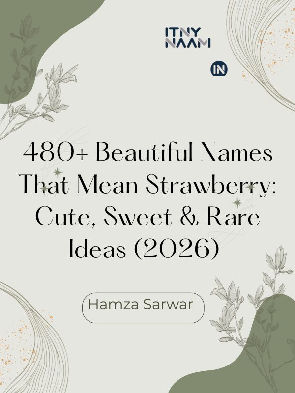 Names That Mean Strawberry